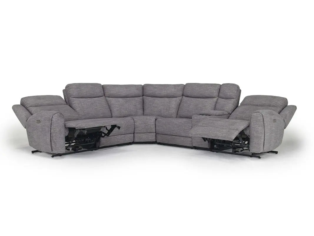 Mia 6 Piece 2 Power Sectional