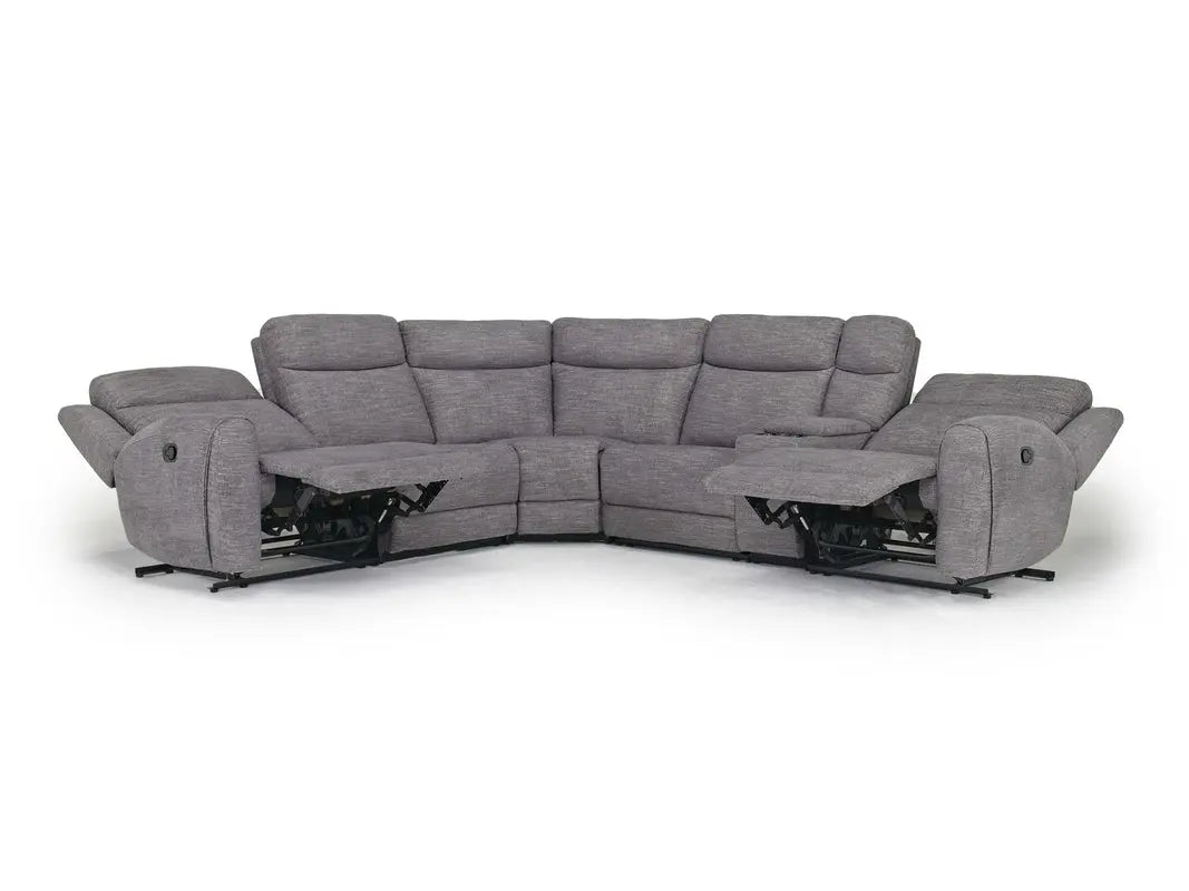 Mia 6 Piece Reclining Sectional